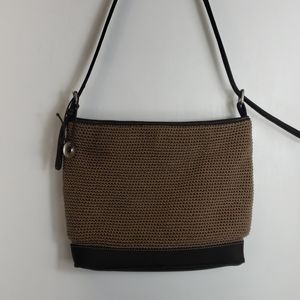 The SAK shoulder bag purse brown woven